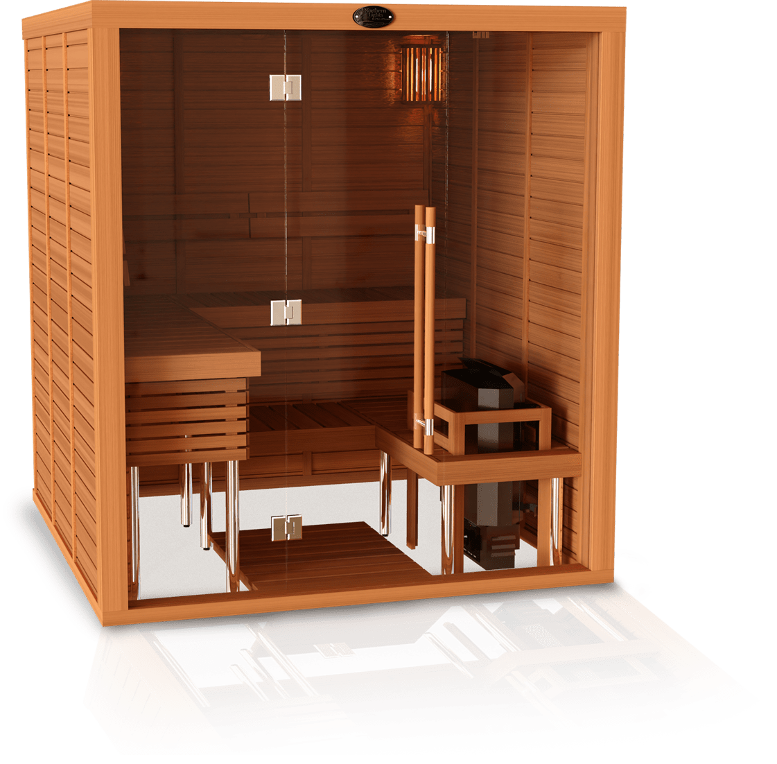 Glass Front Sauna Kits