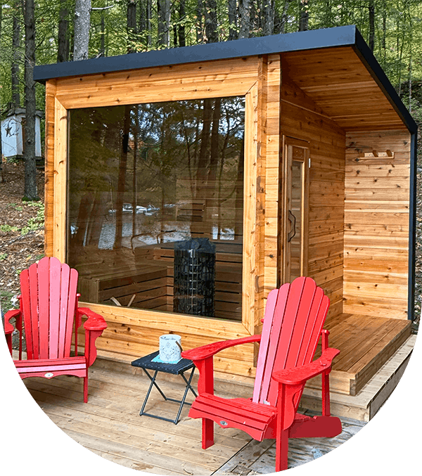 Outdoor Modern Sauna Cabin Outdoor Modern Sauna Cabin