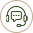 Expert sauna support icon