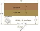 8x sauna dimensions