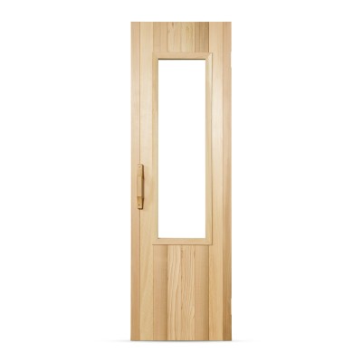 Insulated Red Cedar Sauna Door with Window