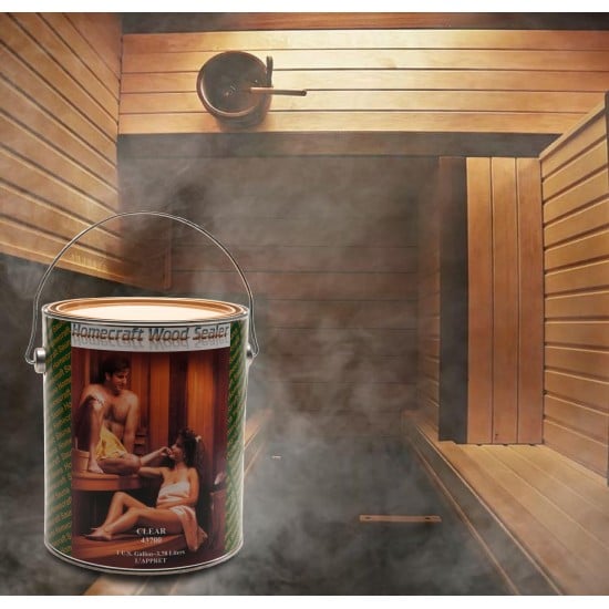 Sauna Sealant-Water Based Interior Sealer-1 Gallon