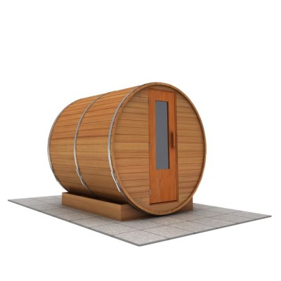 7 foot x 7 foot Barrel sauna (Electric Heater)