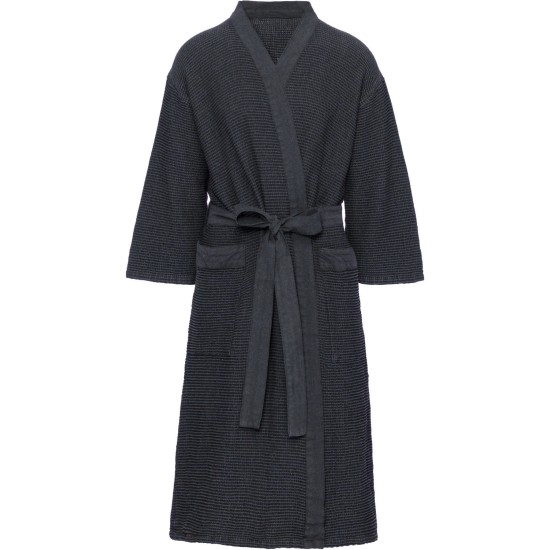 Rento Kenno Sauna Bathrobe - Black - S/M