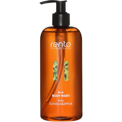 Rento Body Wash - Birch 400 ml - Finnish Sauna Accessories