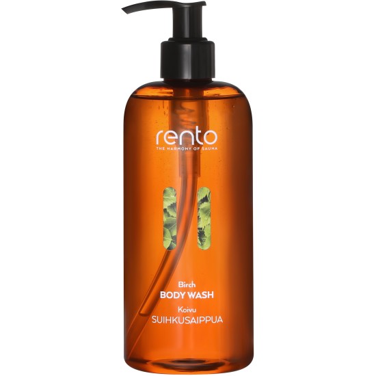 Rento Body Wash - Birch 400 ml - Finnish Sauna Accessories