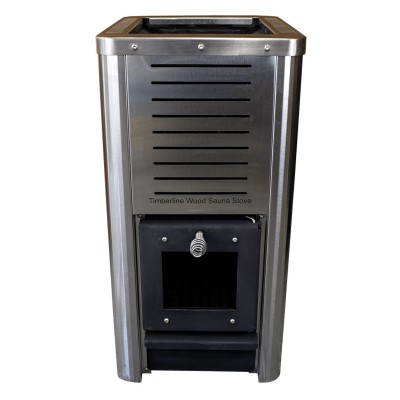 Timberline Wood Sauna Stove - Stainless Steel Sauna Heater - Heats 650 Cubic Feet