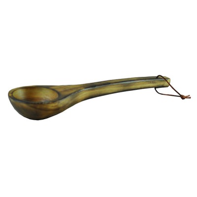 Wood Sauna Ladle 15" - Burned Wood