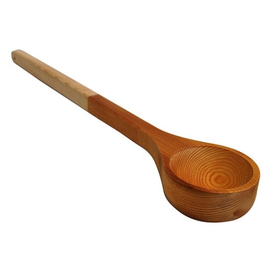 Hand Carved Cedar Sauna Ladle - 68 cm