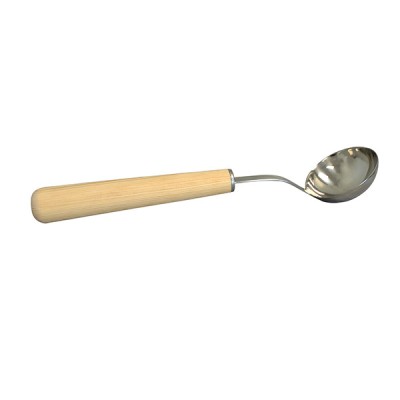 Stainless Steel Sauna Ladle - Pine Handle