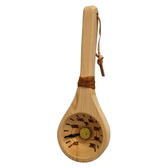 Cedar Sauna Ladle Thermometer - Fahrenheit