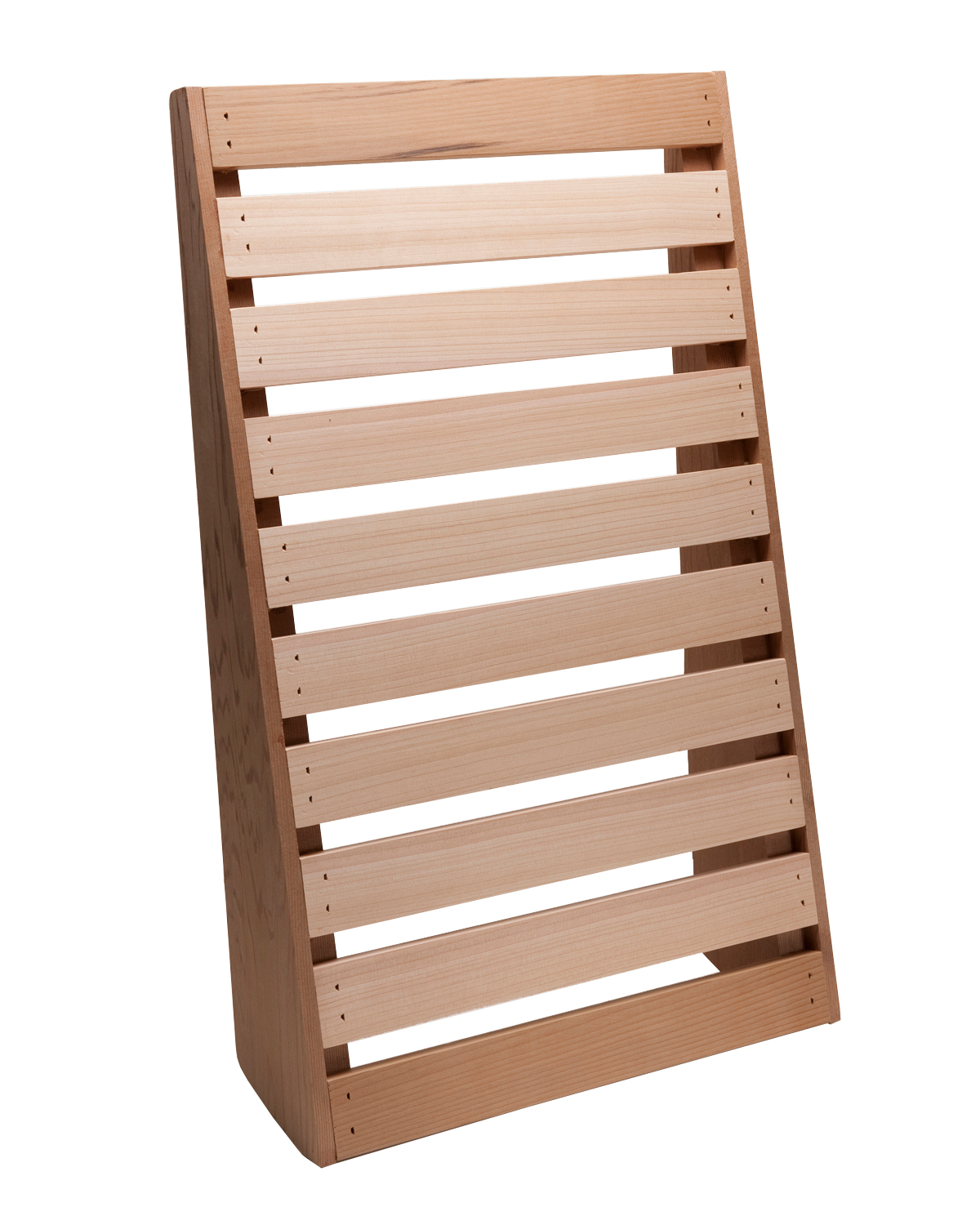 Sauna Backrest Made from Real Cedar