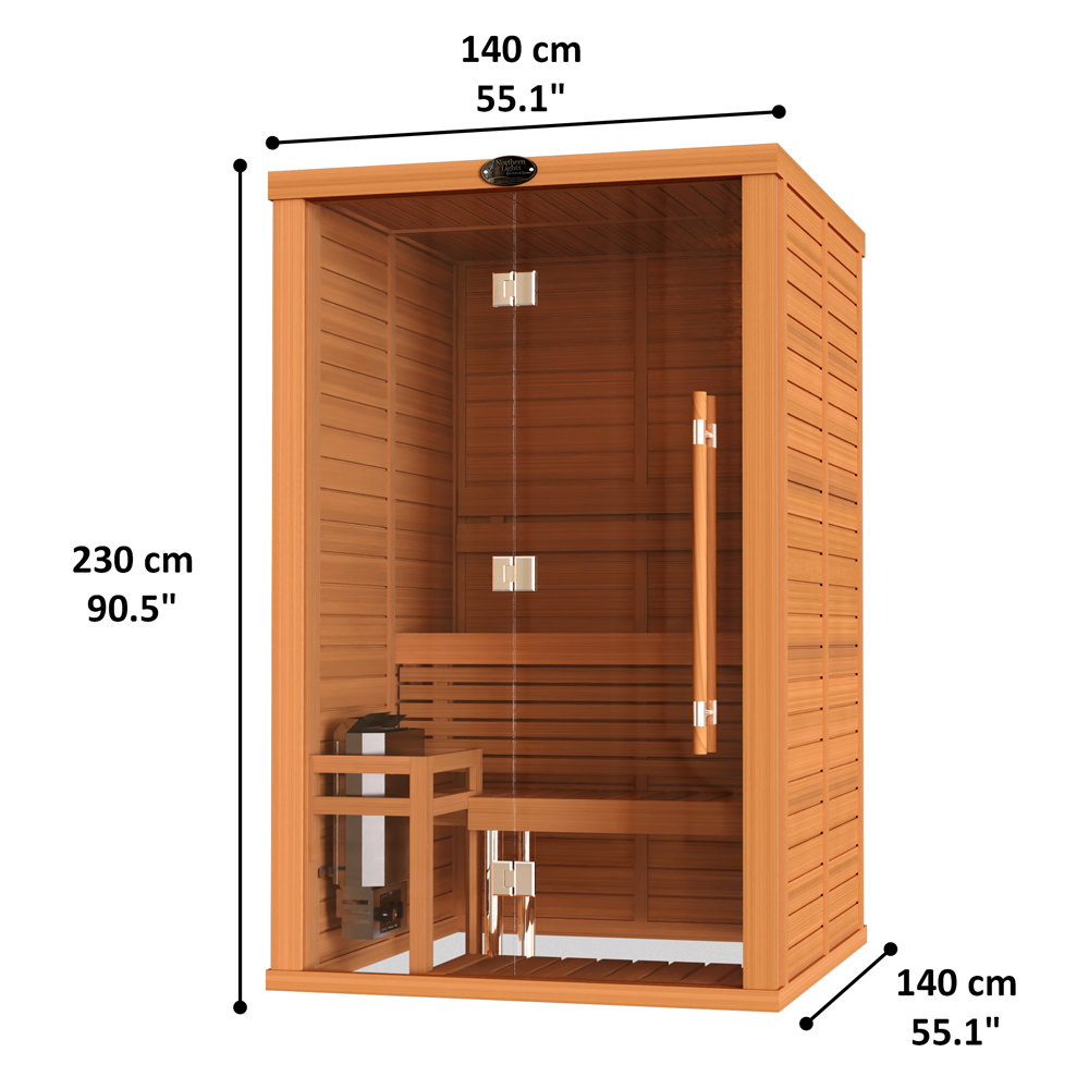 1414s indoor sauna kit