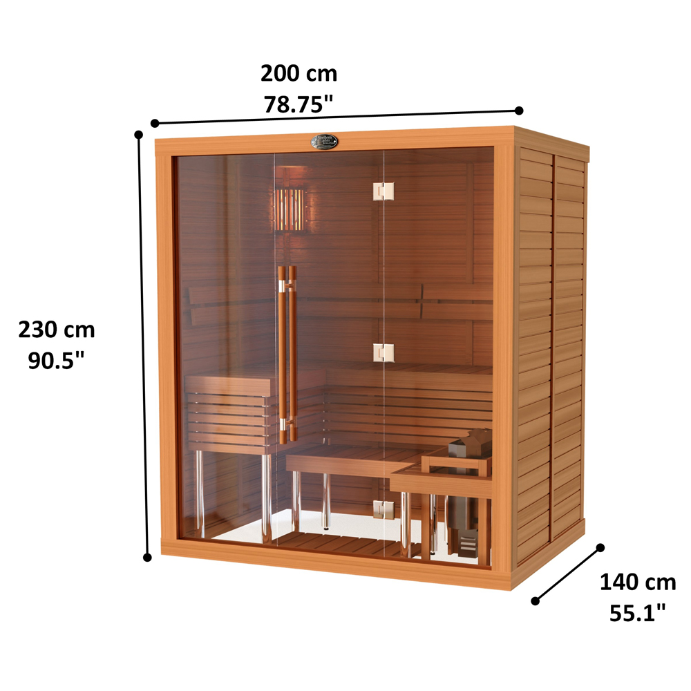 1420ML indoor sauna kit