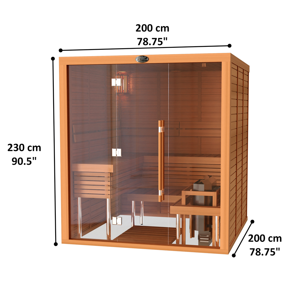 2020ML indoor sauna kit