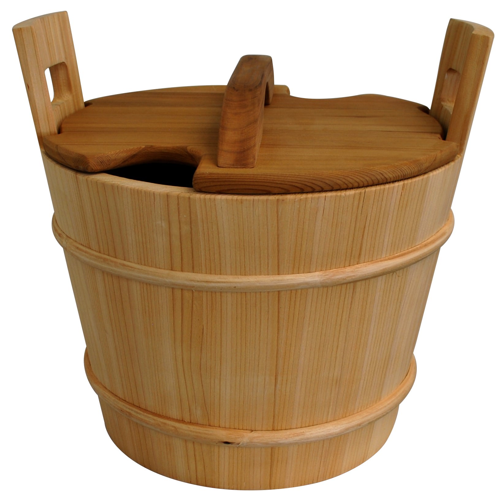 red cedar sauna bucket